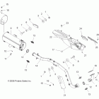 SPORTSMAN 500 EFI TRACTOR - A10MN50ET Глушитель