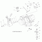 SPORTSMAN 500 EFI TRACTOR - A10MN50ET Крепление двигателя