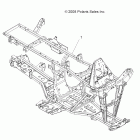 SPORTSMAN 500 EFI TRACTOR - A10MN50ET Рама