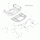 SPORTSMAN X2 550 - A10TN55AL/AX Body, box frame and latch