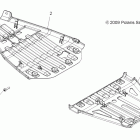 SPORTSMAN X2 550 - A10TN55AL/AX Body, skid plates