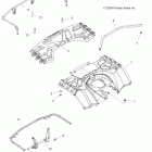 SPORTSMAN EPS 550 - A10ZX55AL/AT/AX Задние крылья и багажник