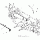 SPORTSMAN EPS 550 - A10ZX55AL/AT/AX Chassis, main frame