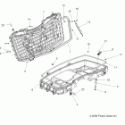 SPORTSMAN XP EPS 850 - A10ZX85AK/AL/AS/AT/AX Body, front cargo box