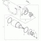 BOLT R-SPEC XVS95CEGR/XVS95CECGR/XVS95CECGY/XVS95CEGY ПУСКОВОЙ ЭЛЕКТРОДВИГАТЕЛЬ