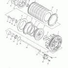 FJR1300E FJR13ESECR/FJR13ESER Сцепление