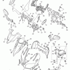 FJR1300E FJR13ESECR/FJR13ESER Обтекатель 1