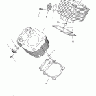 V STAR 950 XVS95ER/XVS95ECR Цилиндры