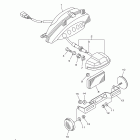 V-MAX VMX17ECGY/VMX17EGY Задний фонарь