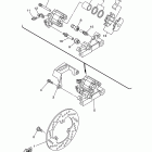 XT250 XT250E/XT250EC Задний тормозной суппорт