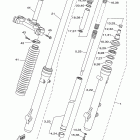 XT250 XT250E/XT250EC Передняя вилка