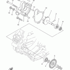 YZ125 YZ125E2 ВОДЯНОЙ НАСОС