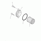 YZ250FE YZ250FEL/YZ250FEW Масляный фильтр