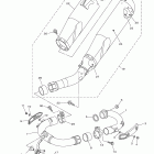 YZ250FE YZ250FEL/YZ250FEW Выхлопная система
