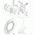 YZ250FE YZ250FEL/YZ250FEW Передний тормозной суппорт
