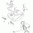 YZ250FE YZ250FEL/YZ250FEW ТОПЛИВНЫЙ БАК