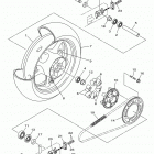 FZR6 FZ6RER/FZ6RECR Заднее колесо