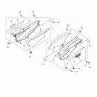 FJR1300A FJR13ADG/FJR13ADCG БОКОВАЯ КРЫШКА