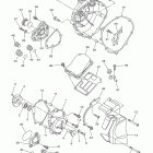 FZ1 FZS10D/FZS10DC Крышка картера двигателя