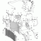 FZ1 FZS10D/FZS10DC Радиатор и Патрубки