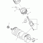 FZ1 FZS10D/FZS10DC Коленчатый вал и Поршень