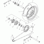 FZ1 FZS10D/FZS10DC Заднее колесо
