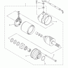 FZ6R FZ6RDL/FZ6RDCL ПУСКОВОЙ ЭЛЕКТРОДВИГАТЕЛЬ