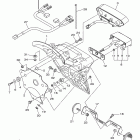 STRYKER XVS13CDCR/XVS13CDB/XVS13CDCB/XVS13CDR Задний фонарь
