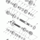 SUPER TENERE XTZ12DW/XTZ12DG/XTZ12DCG/XTZ12DCW ТРАНСМИССИЯ