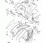 TTR125LE TTR125LED ТОПЛИВНЫЙ БАК