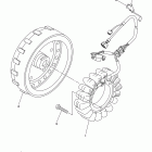 V STAR 1300 TOURER XVS13CTDR/XVS13CTDCR Генератор