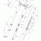 V STAR 950 TOURER XVS95CTDR/XVS95CTDCB/XVS95CTDB/XVS95CTDCR Передняя вилка