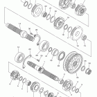 V STAR 950 XVS95DW/XVS95DB/XVS95DCW/XVS95DCB ТРАНСМИССИЯ