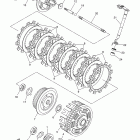 WR250R WR25RDC/WR25RD Сцепление