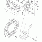 WR250R WR25RDC/WR25RD Передний тормозной суппорт