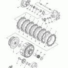 YZ125 YZ125D2 Сцепление