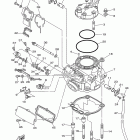 YZ250 YZ250D2 ГОЛОВКА ЦИЛИНДРА