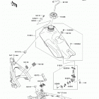 KLX140 (KLX140-AEF) ТОПЛИВНЫЙ БАК