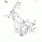 KLX140L (KLX140-BEF) Рама