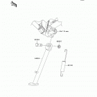 KLX140L (KLX140-BEF) Подножка