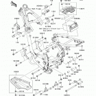 KLX140L (KLX140-BEF) Рама ,крепежные детали