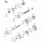 KLX140L (KLX140-BEF) ТРАНСМИССИЯ