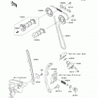 KLX250S (KLX250-TEF) Распредвал(ы)  /  натяжитель