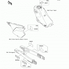 KLX250S (KLX250-TEF) Наклейки предупреждения