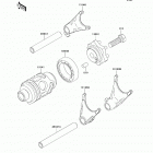 KX100 (KX100-FEF) Шестерни   /  вилки переключения