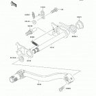 KX100 (KX100-FEF) Механизм переключения передач