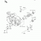 KX250F (KX250-ZEF) Шестерни   /  вилки переключения