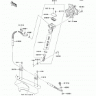 KX250F (KX250-ZEF) Задний тормозной цилиндр