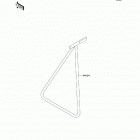 KX250F (KX250-ZEF) Подножка