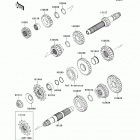 KX250F (KX250-ZEF) Transmission(zef)